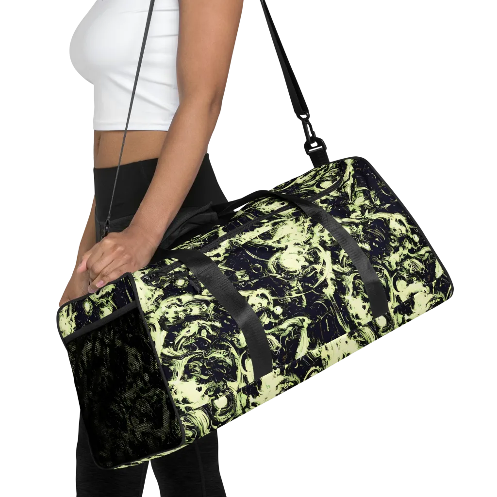 Acid Bone Garden on Duffle Bag — Front