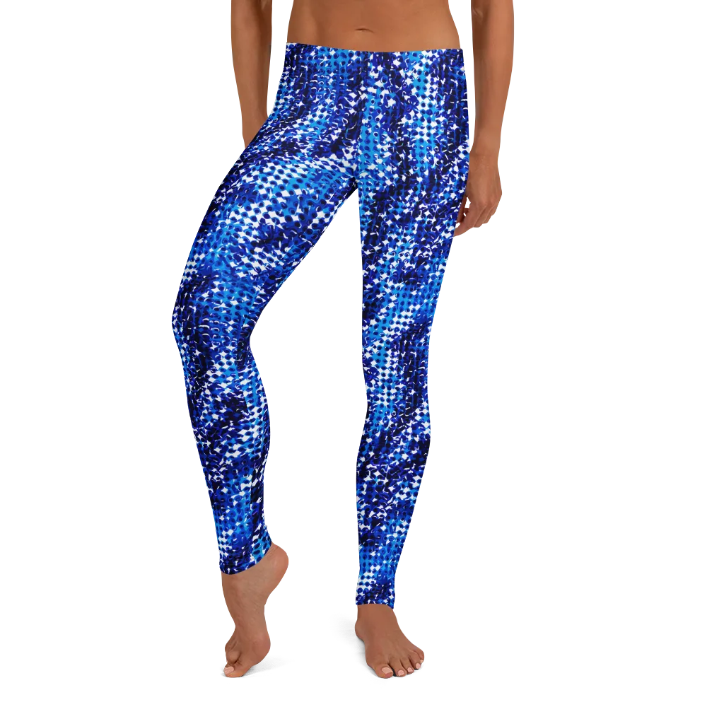 Azure Static on Leggings — Front