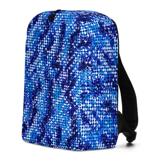 Azure Static on a Minimalist Backpack