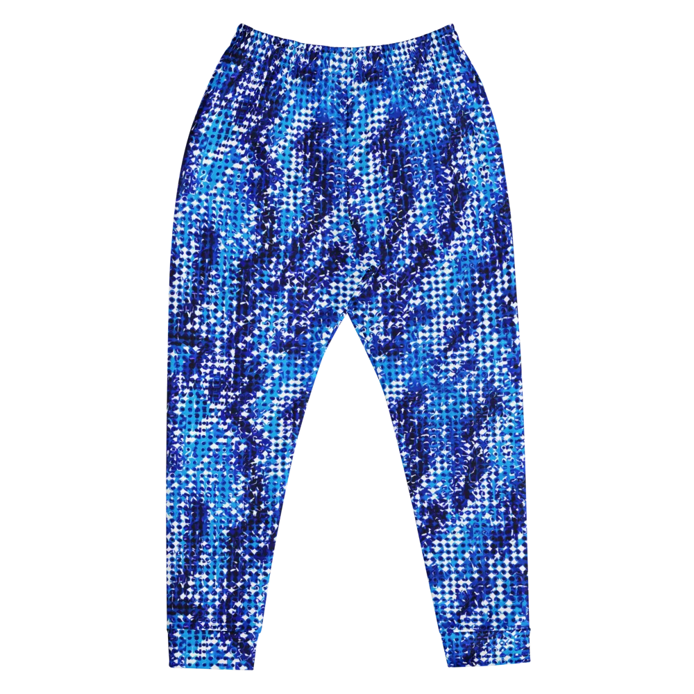 Azure Static on Men's Joggers — Front