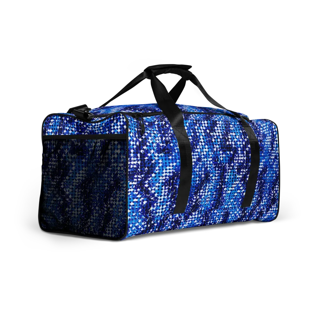 Azure Static on Duffle Bag — Right Front