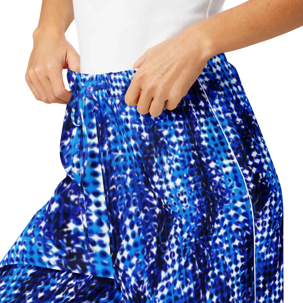 Azure Static on Women's Pajama Pants — Product details
