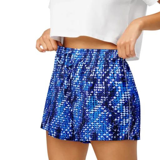 Azure Static on a Women's Pajama Shorts