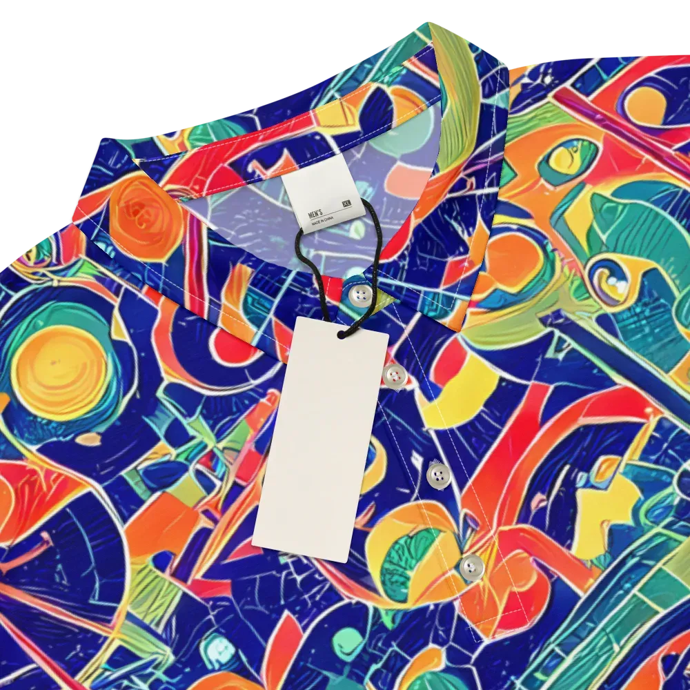 Solar Syntax on Men's Slim Fit Polo Shirt — Product details