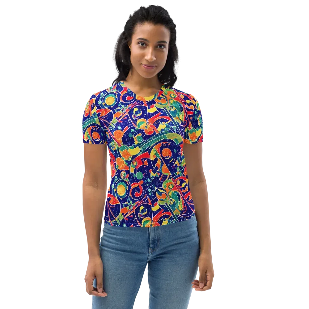 Solar Syntax on Women's Crew Neck T-Shirt — Front