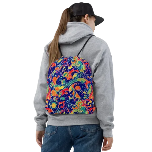 Solar Syntax on a Drawstring Bag