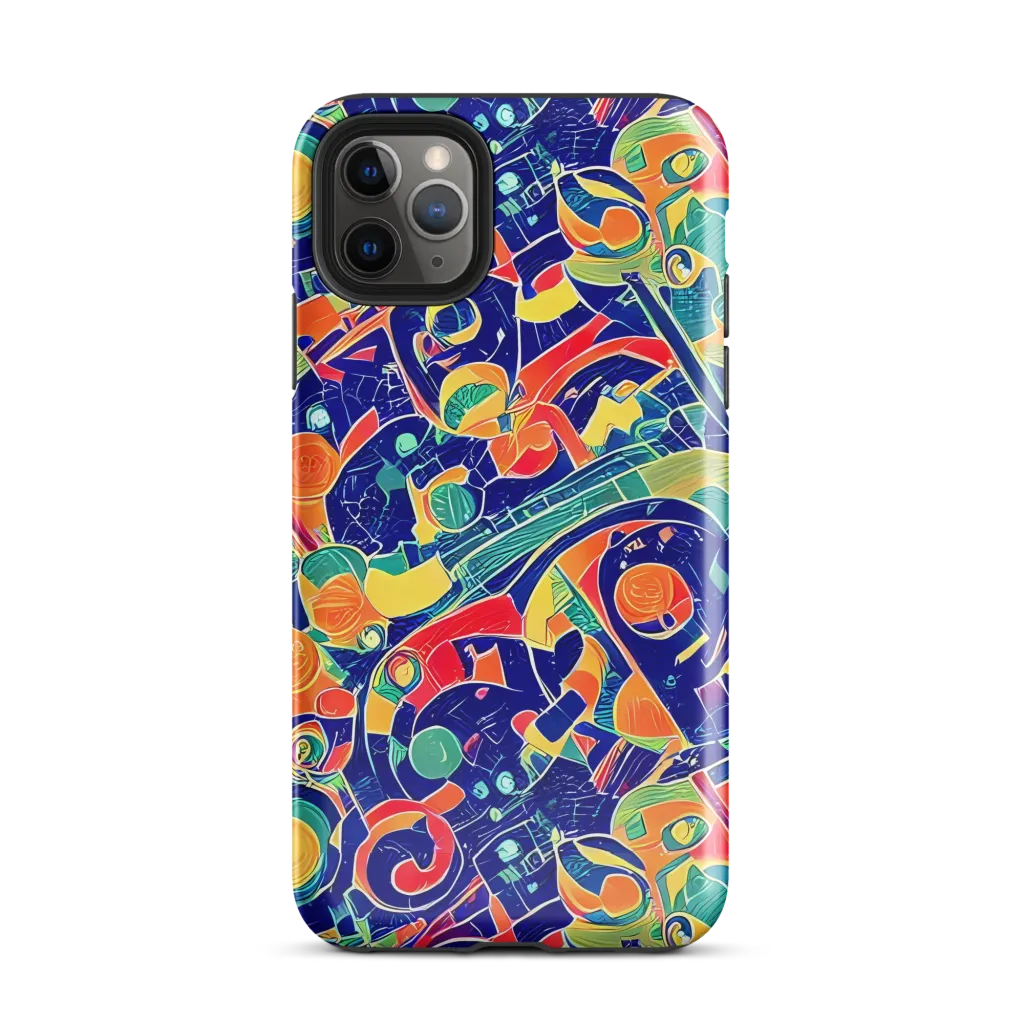 Solar Syntax on Tough Case for iPhone® — Front