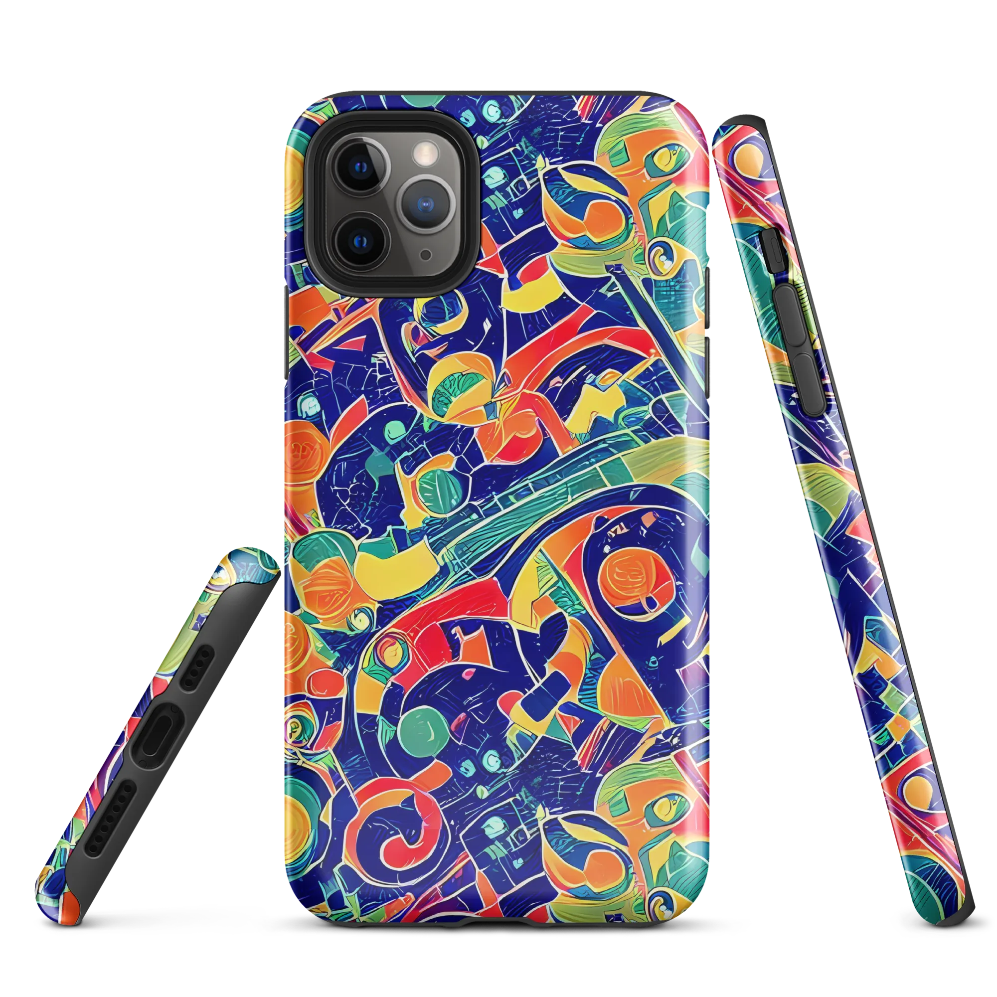 Solar Syntax on Tough Case for iPhone® — Front