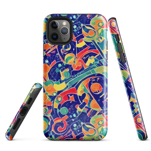 Solar Syntax on a Tough Case for iPhone®