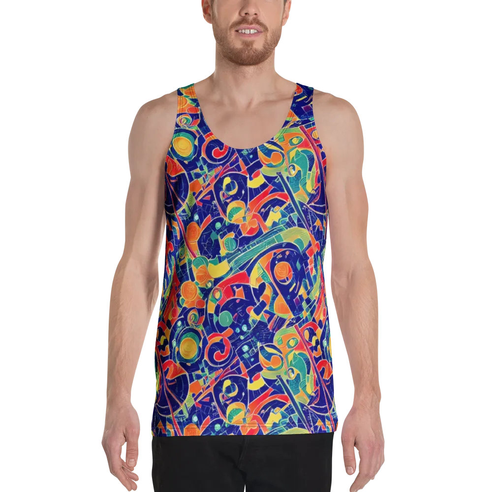 Solar Syntax on Men's Tank Top — Front