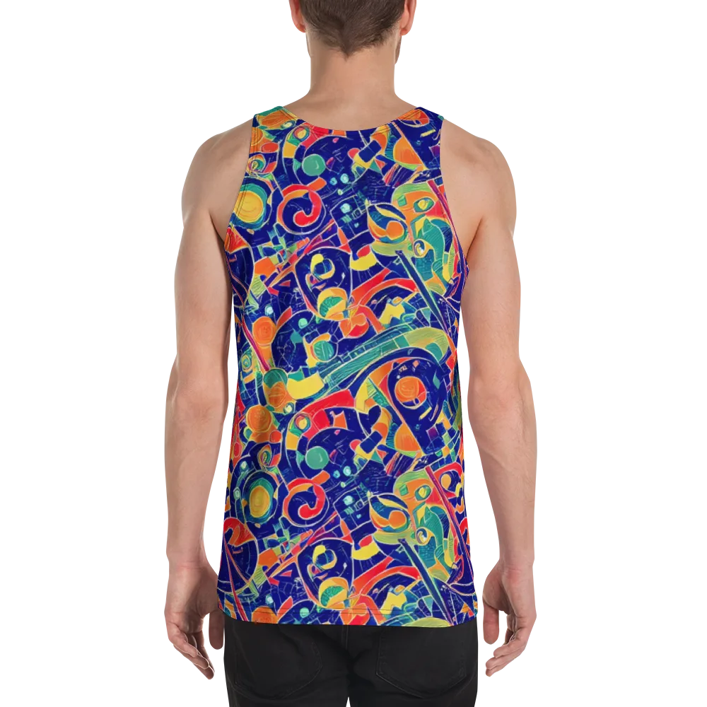 Solar Syntax on Men's Tank Top — Back