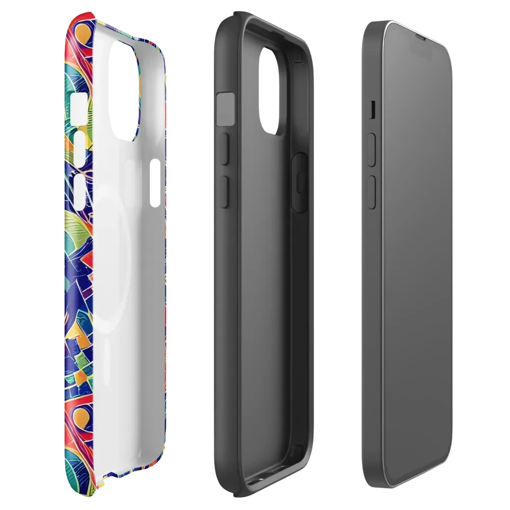 Solar Syntax on MagSafe Tough Case for iPhone® — Front