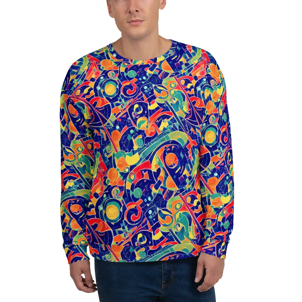 Solar Syntax on Sweatshirt — Front