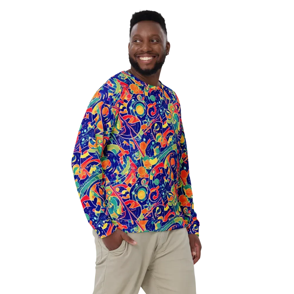 Solar Syntax on Sweatshirt — Front