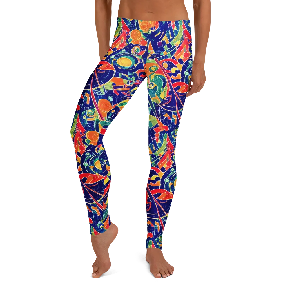 Solar Syntax on Leggings — Front