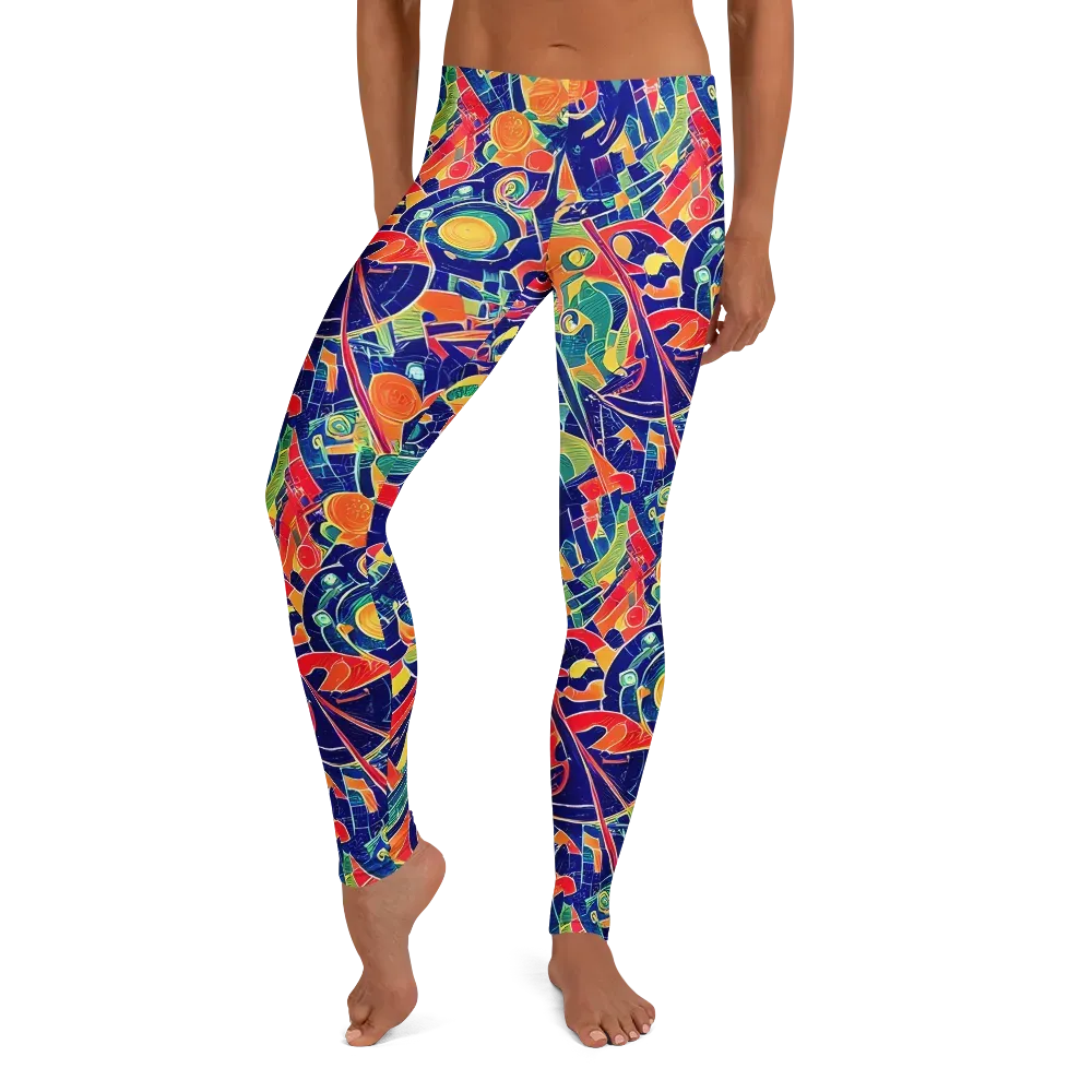 Solar Syntax on Leggings — Front