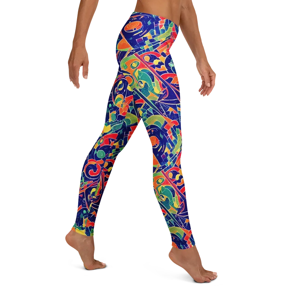 Solar Syntax on Leggings — Right