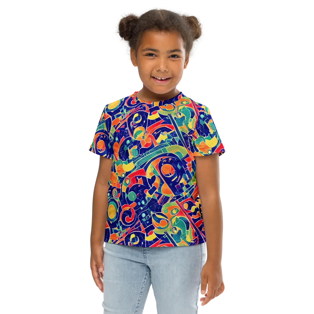 Solar Syntax on Kids Crew Neck T-Shirt — Front