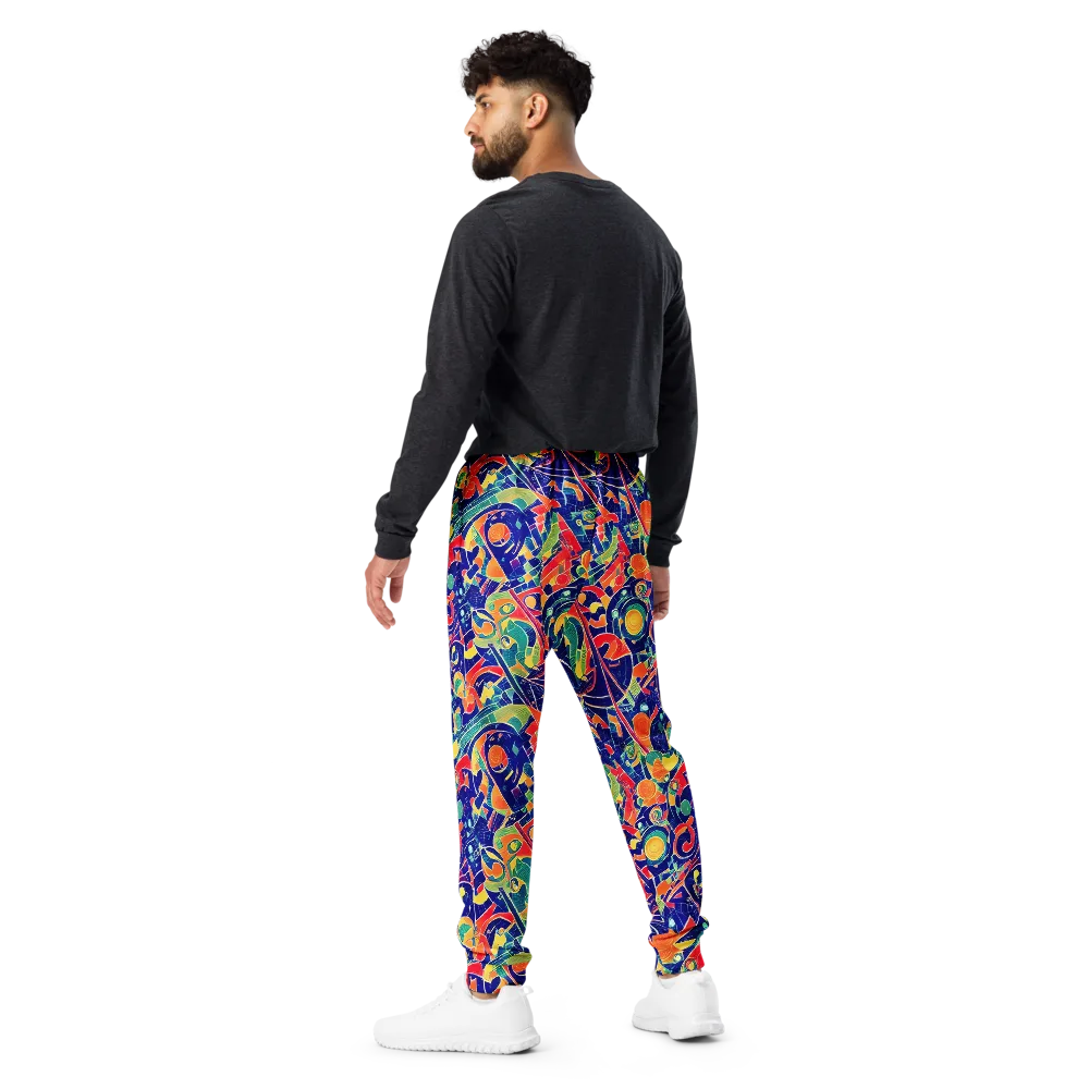 Solar Syntax on Men's Joggers — Back