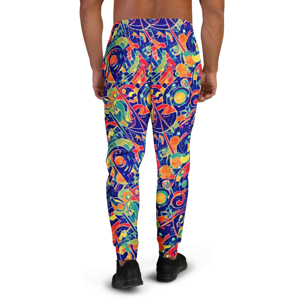 Solar Syntax on Men's Joggers — Back