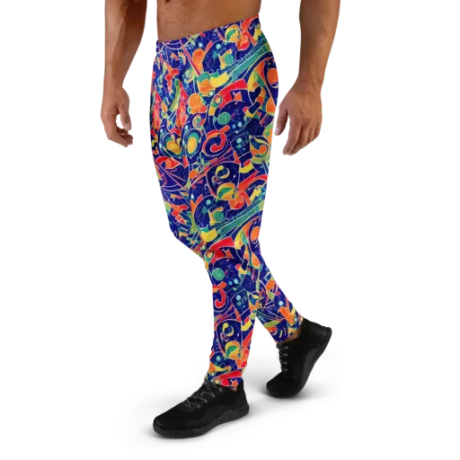 Solar Syntax on a Men's Joggers