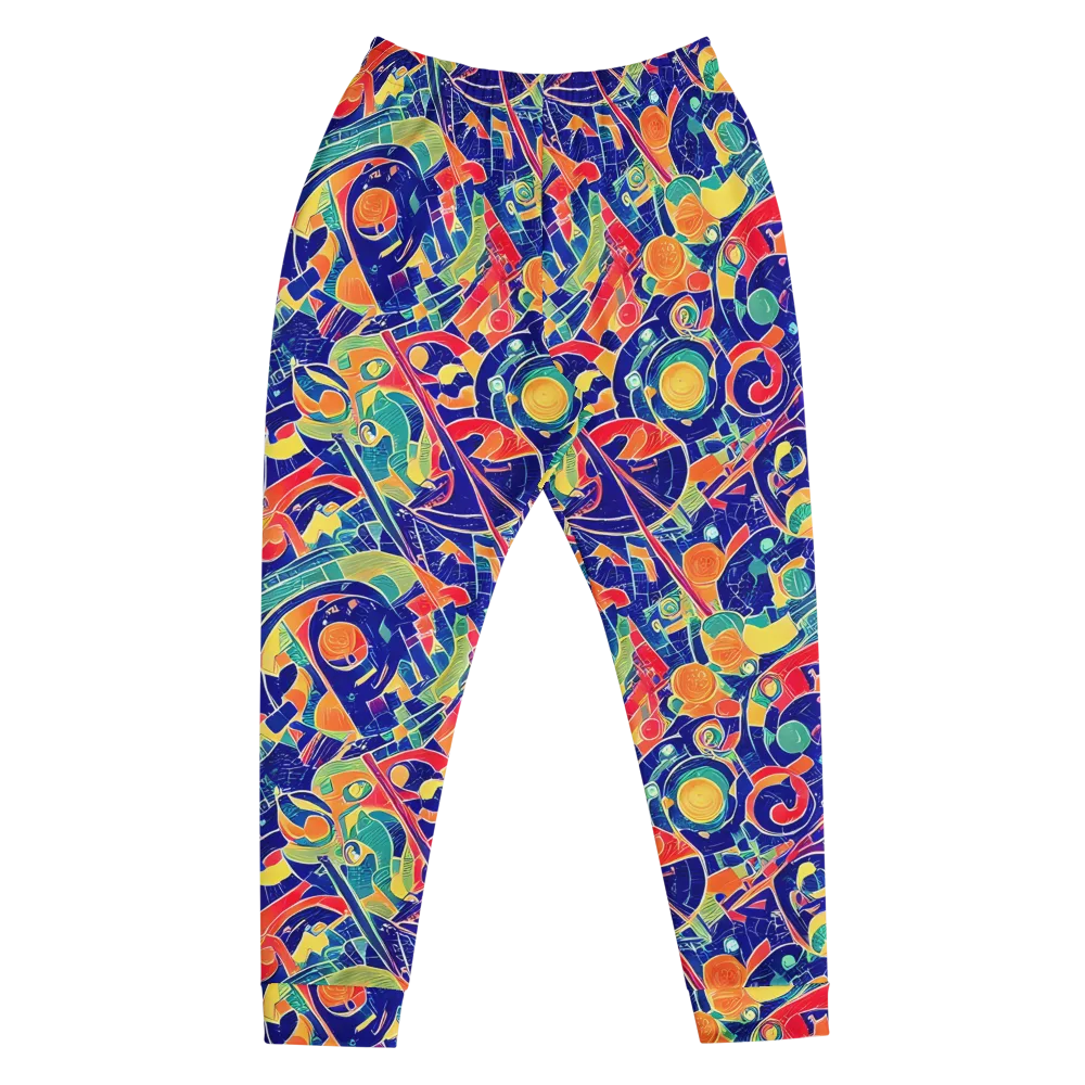 Solar Syntax on Men's Joggers — Front
