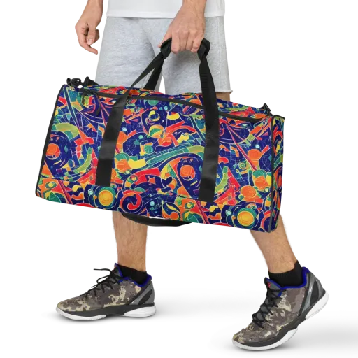 Solar Syntax on a Duffle Bag
