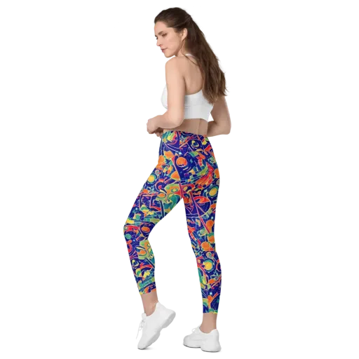 Solar Syntax on a Leggings with Pockets