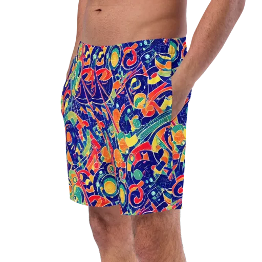 Solar Syntax on a Swim Trunks