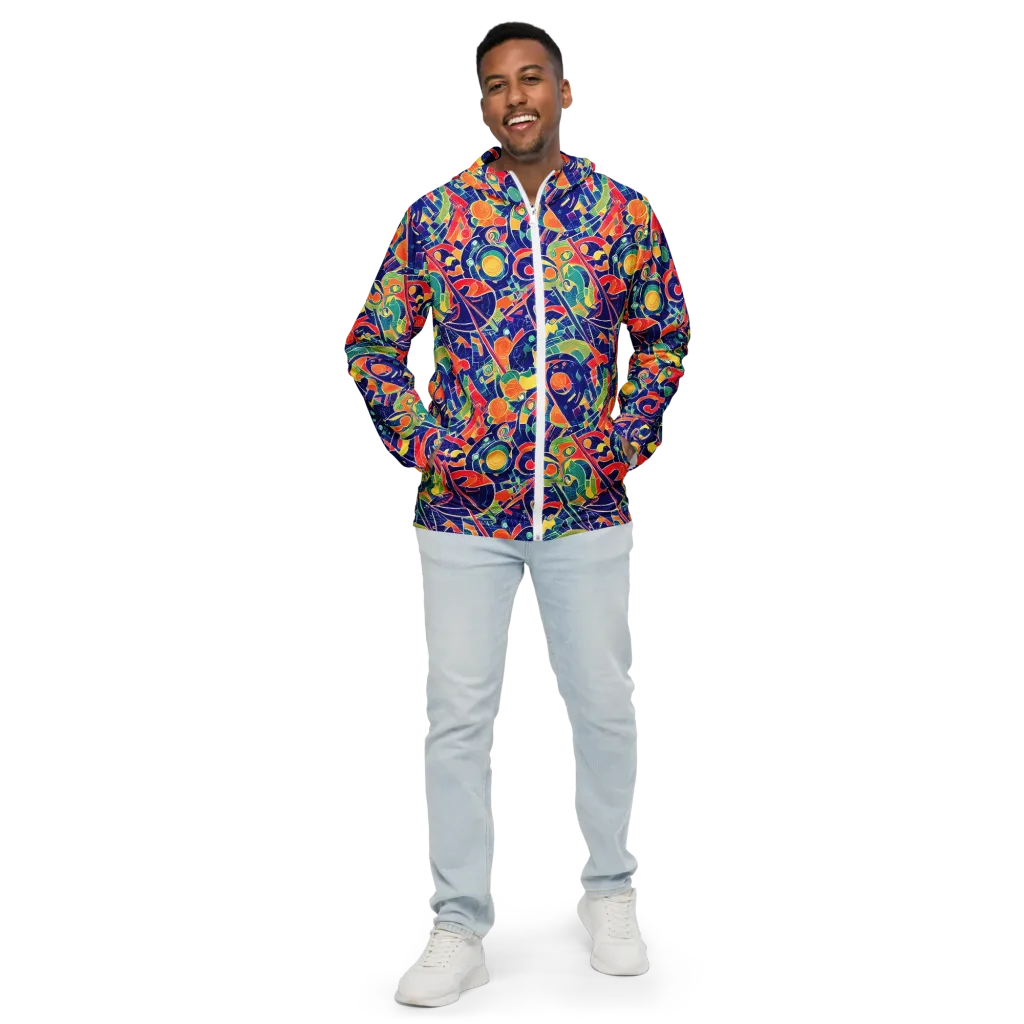 Solar Syntax on Men's Windbreaker — Front