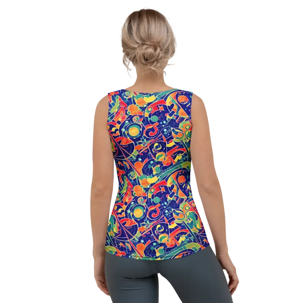 Solar Syntax on Women's Tank Top — Back