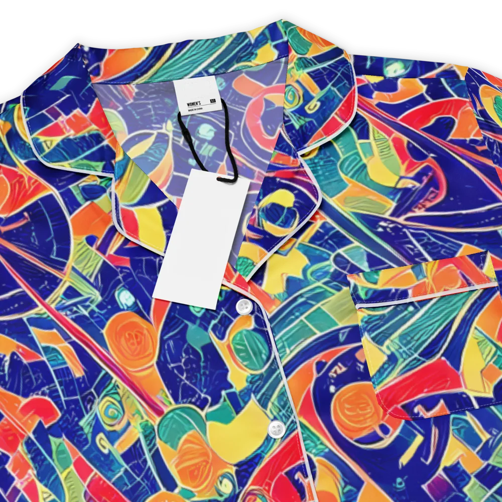 Solar Syntax on Women's Short Sleeve Pajama Top — Product details