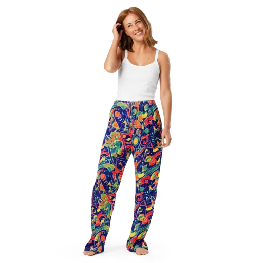 Solar Syntax on a Women's Pajama Pants