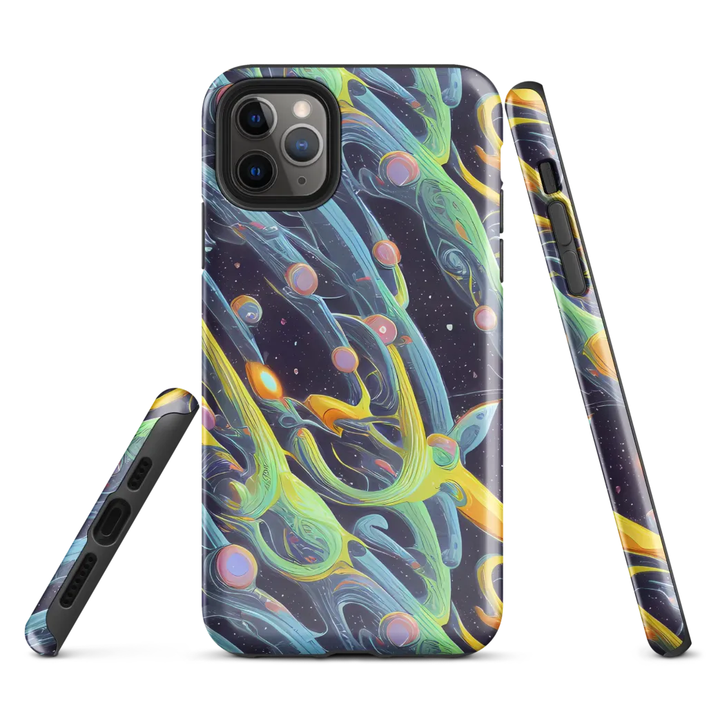 Interstellar Flow on Tough Case for iPhone® — Front
