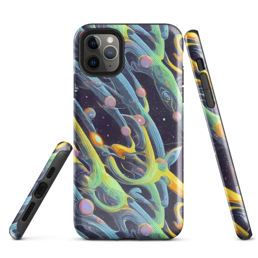 Interstellar Flow on a Tough Case for iPhone®