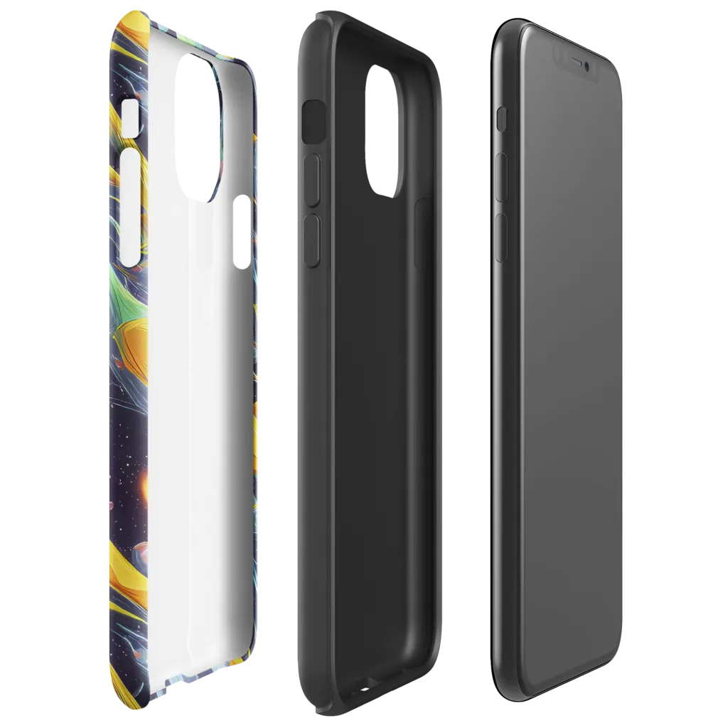 Interstellar Flow on Tough Case for iPhone® — Right