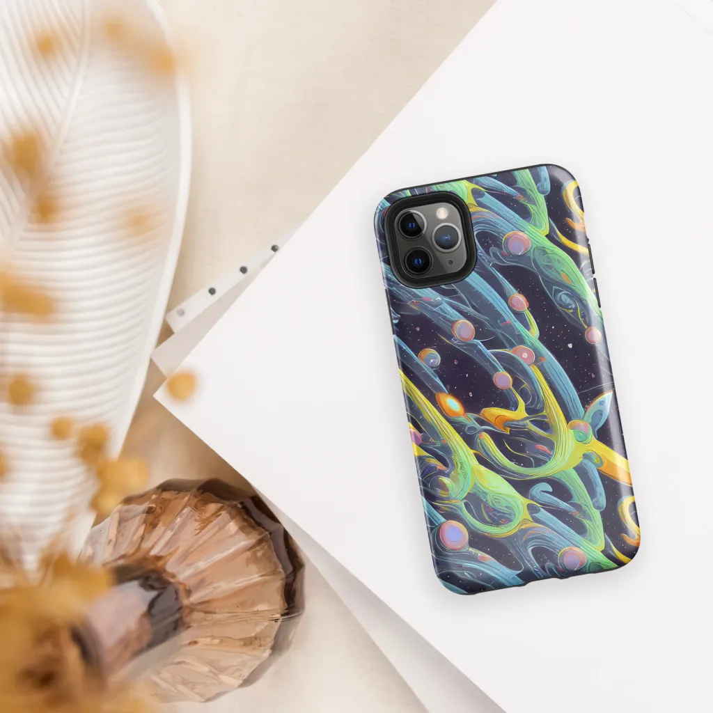 Interstellar Flow on Tough Case for iPhone® — Front