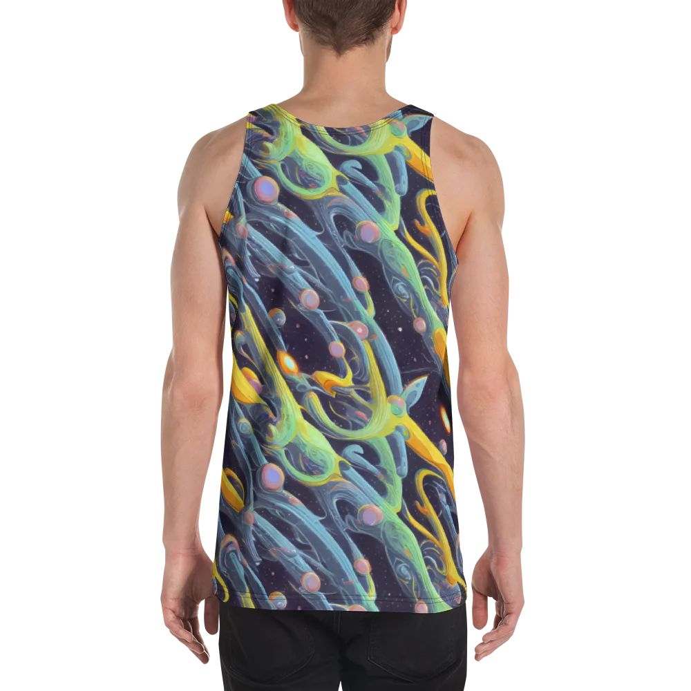 Interstellar Flow on Men's Tank Top — Back