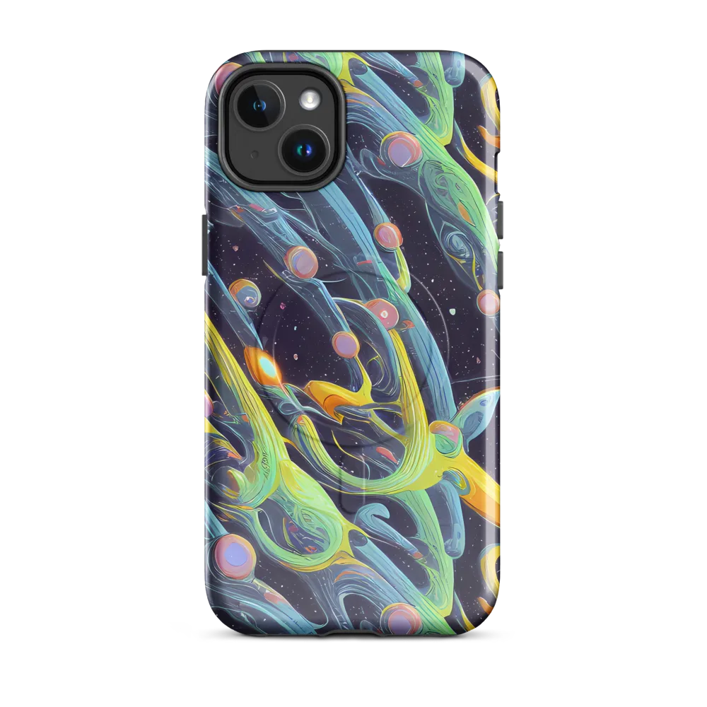 Interstellar Flow on MagSafe Tough Case for iPhone® — Front