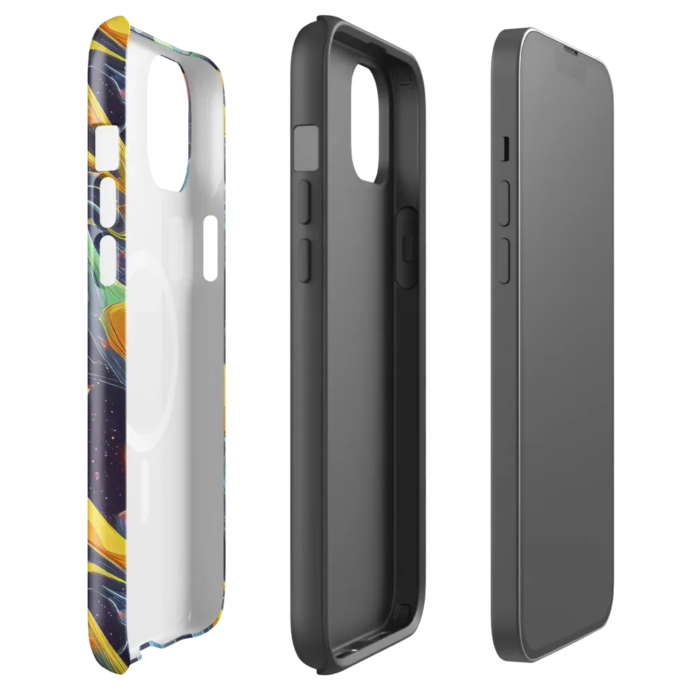 Interstellar Flow on MagSafe Tough Case for iPhone® — Front