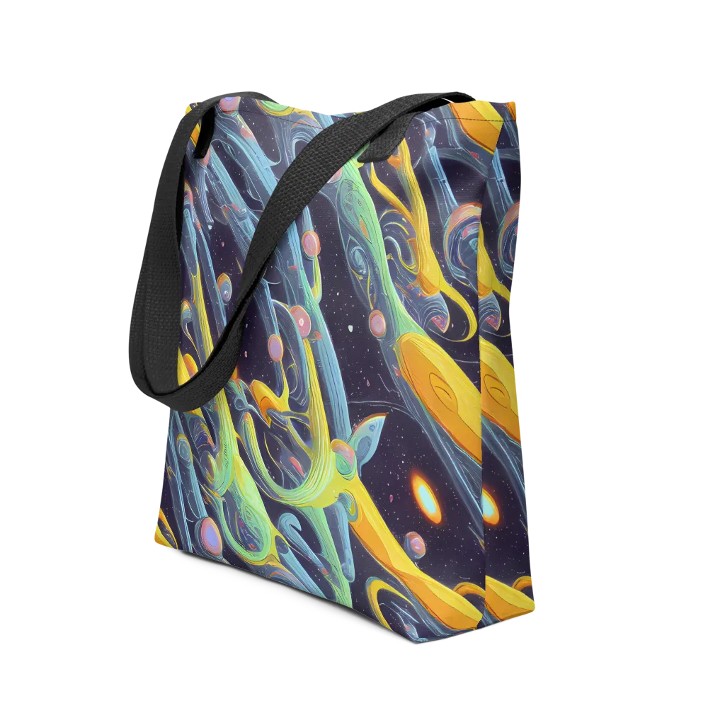 Interstellar Flow on Tote Bag — Front