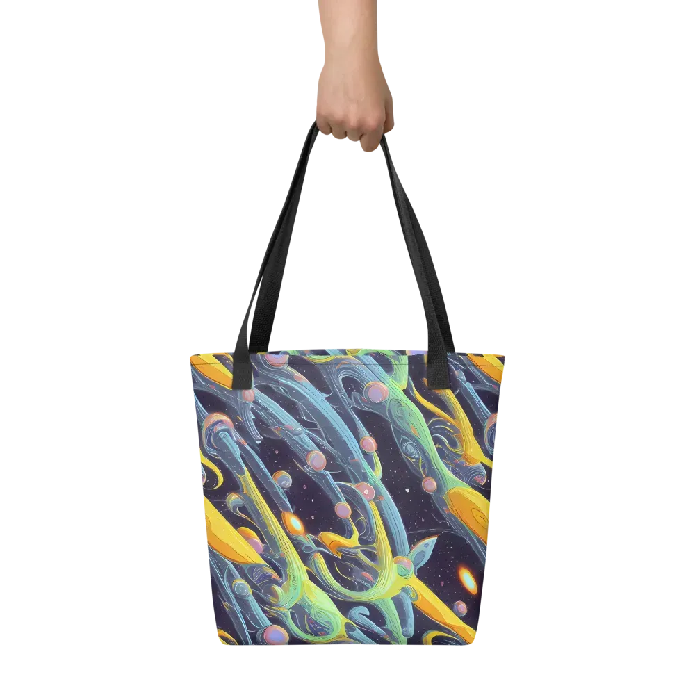 Interstellar Flow on Tote Bag — Front