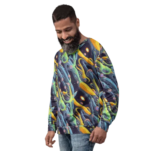 Interstellar Flow on a Sweatshirt