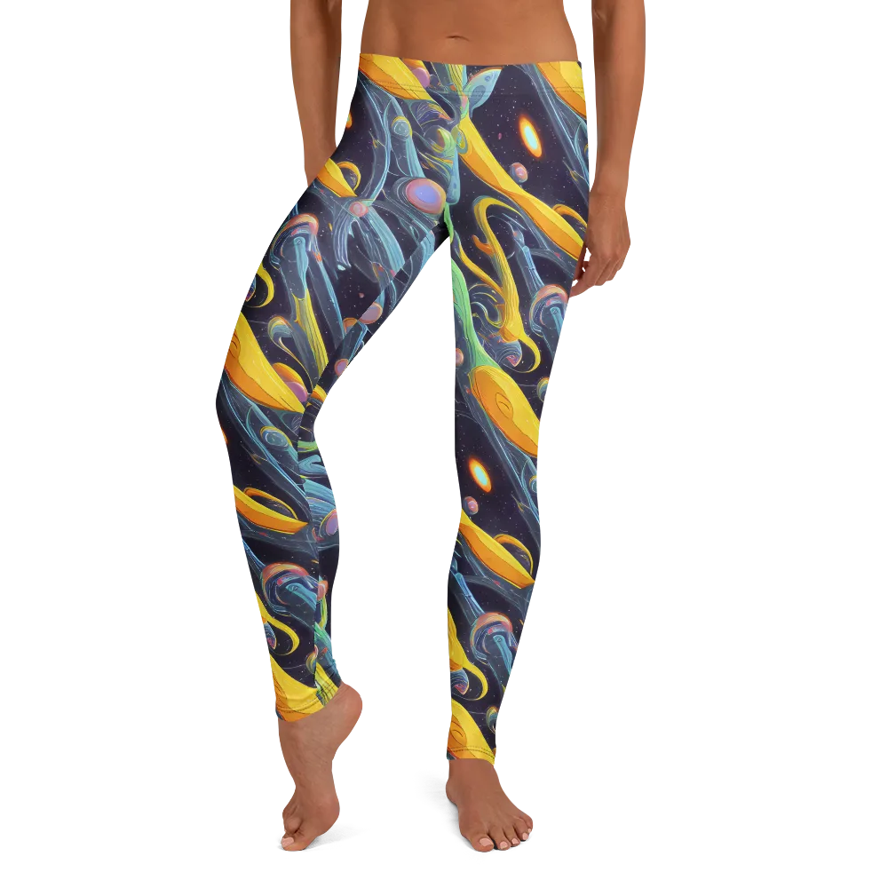 Interstellar Flow on Leggings — Front