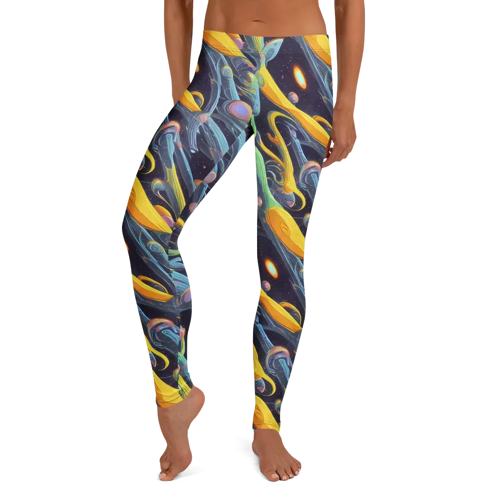 Interstellar Flow on Leggings — Front