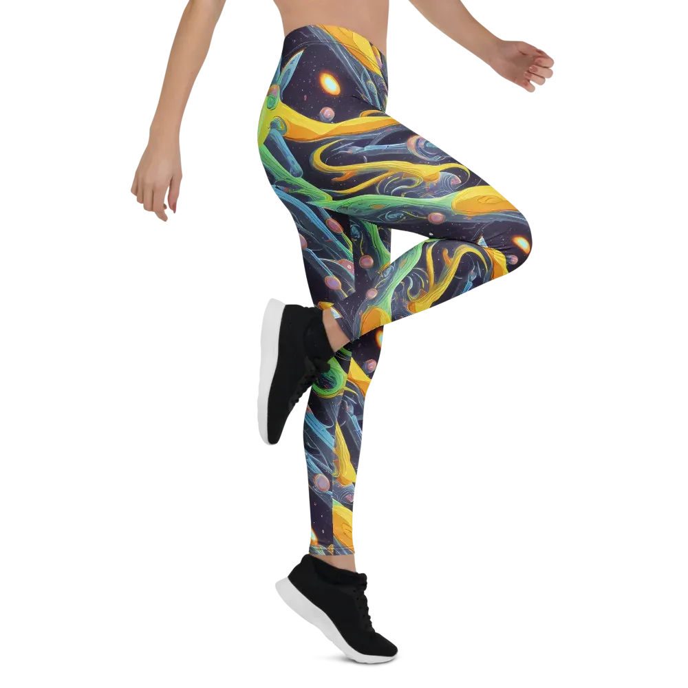 Interstellar Flow on Leggings — Right