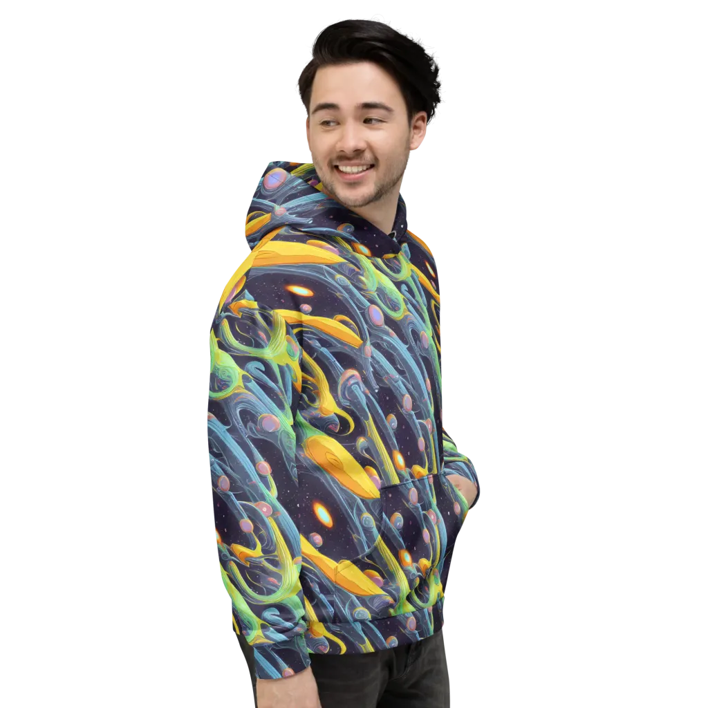 Interstellar Flow on Hoodie — Right