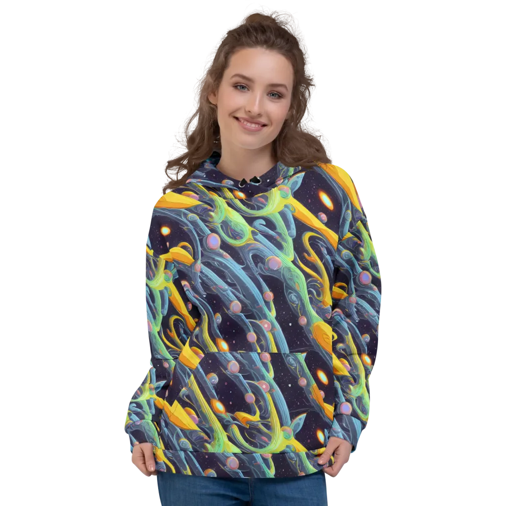 Interstellar Flow on Hoodie — Front