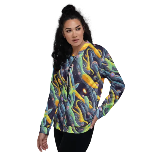 Interstellar Flow on a Bomber Jacket