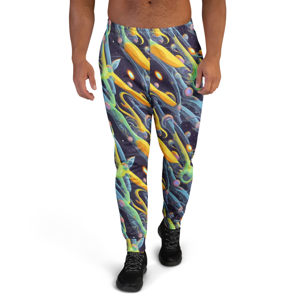 Interstellar Flow on Men's Joggers — Front
